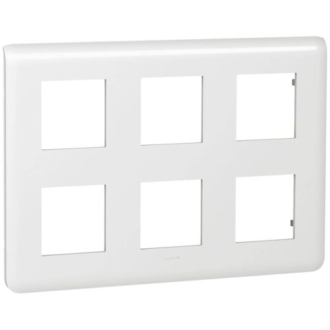 Plaque de finition Mosaic pour 2x3x2 modules blanc