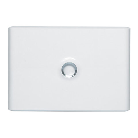 Porte blanche pour tableau électrique 1 rangée 18 modules - LEGRAND Drivia - 401231