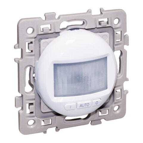 Détecteur 3 Fils avec neutre Square 1 poste - 300W - Blanc - 60222