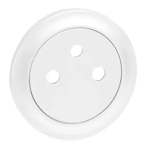 Enjoliveur Céliane prise 2P+T Surface - Blanc - 068111