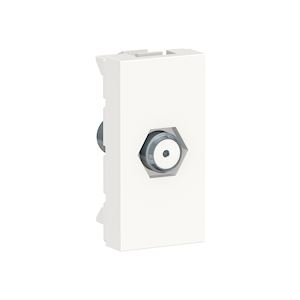 Schneider Prise télévision Unica - Femelle - 1 module - Blanc -NU346818