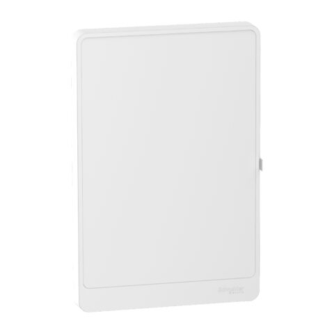 Porte Styl blanche pour coffret 2 rangées 13 modules - SCHNEIDER Resi9 - R9H13422