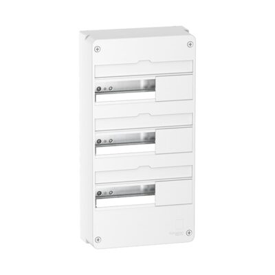 SCHNEIDER Tableau électrique nu-3 rangées 13 modules - R9H13403