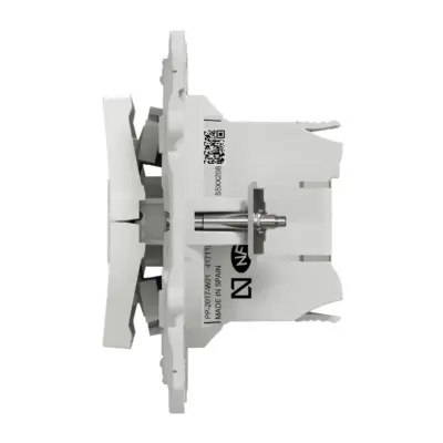 SCHNEIDER Interrupteur volet-roulant blanc - Odace - S520208