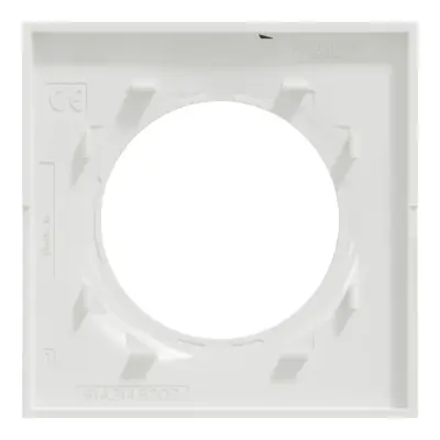 Odace 2011 Styl - plaque 1 poste blanc