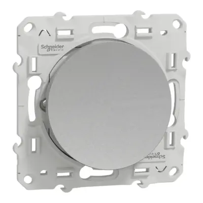 SCHNEIDER Odace Interrupteur va et vient Alu - S530204