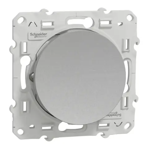 SCHNEIDER Odace Interrupteur va et vient Alu - S530204