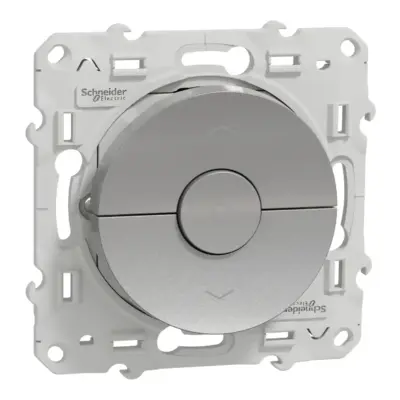 Odace Interrupteur volets roulants Alu - S530208