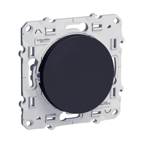 SCHNEIDER Odace Bouton poussoir anthracite - S540206