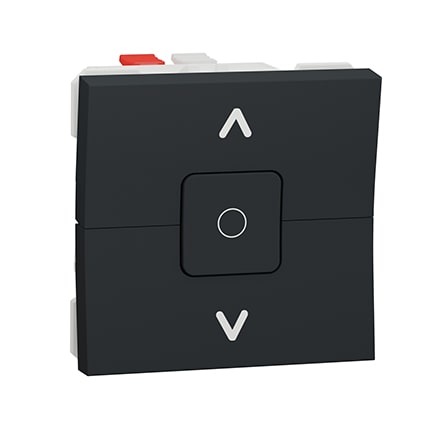 Schneider Commande pour volets-roulants-Anthracite - 6A -NU320854-min