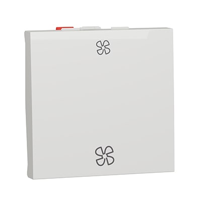 Schneider Interrupteur pour VMC Blanc-antimicrobien 10A - NU320320VMC-min