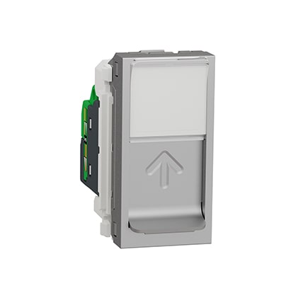 Schneider Prise RJ45 Aluminium