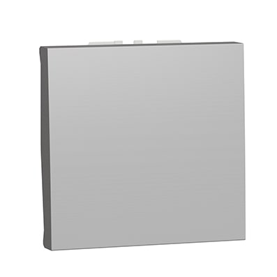 Schneider Va-et-vient Aluminium Unica - 2 modules - 16A - NU326330