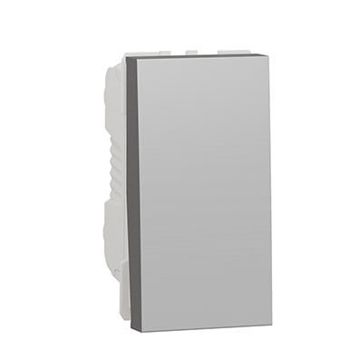 Schneider va-et-vient Aluminium 16A - bornier à vis - 1 mod -NU316330