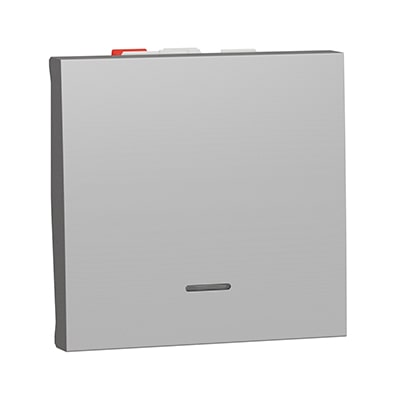 Schneider va-et-vient Aluminium lum témoin - 10A -NU320330S