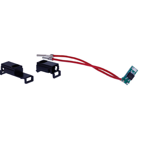 Voyant bleu va et vient ou poussoir lumineux / témoin Square - 60288