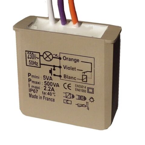 YOKIS Minuterie encastrable 500W - MTM500E