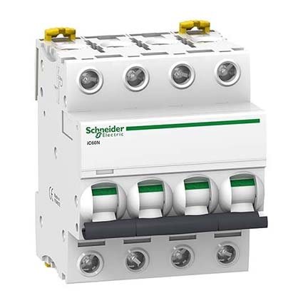 Schneider Disjoncteur 4P-40A iC60N courbe C -A9F77440