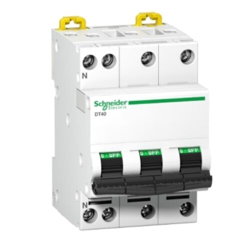 Schneider A9F75340-Acti9, iC60N disjoncteur 3P 40A courbe D