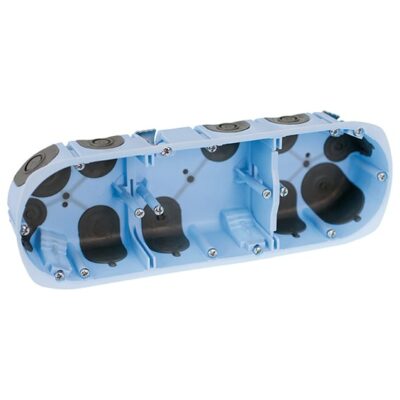 EUROHM Boite d'encastrement 3-postes-o67mm P40 E71 52066