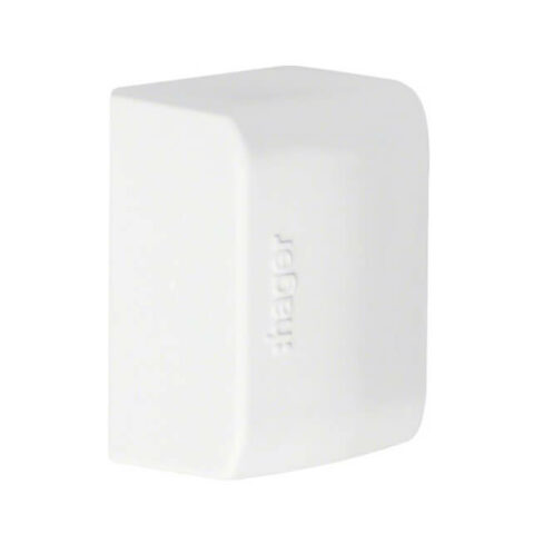 Embout pour moulure ATHEA 16x30mm en blanc pure