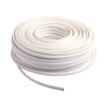Câble souple H05VV-F 3G0.75MM² blanc – (50 mètres)
