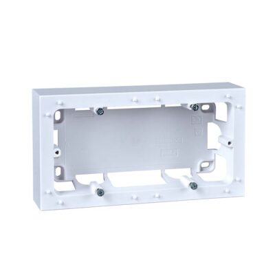 SCHNEIDER Boite double pour montage en saillie blanc - S520764