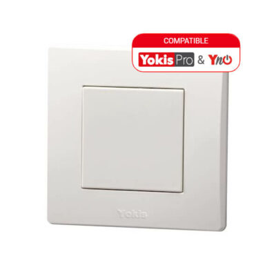 YOKIS Télécommande Murale 1 touche - Power -TLM1T45P