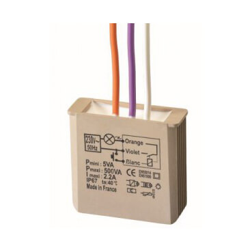 YOKIS - Télérupteur Encastrable, 500W -MTR500E