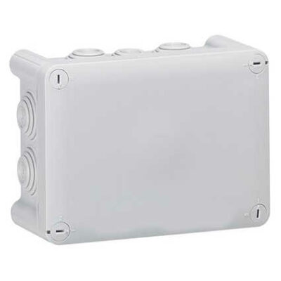 Boite de dérivation avec embouts