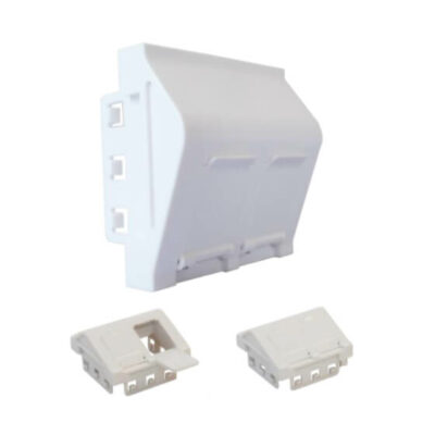 Lienk Plastron 45X45 incliné 45° 2 Keystone -FAV454542