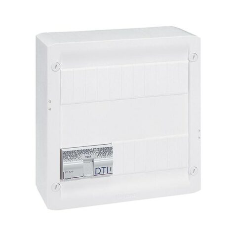 Legrand Coffret Multimédia Basique avec brassage équipé et précâblé 4 prises RJ45 - 413218