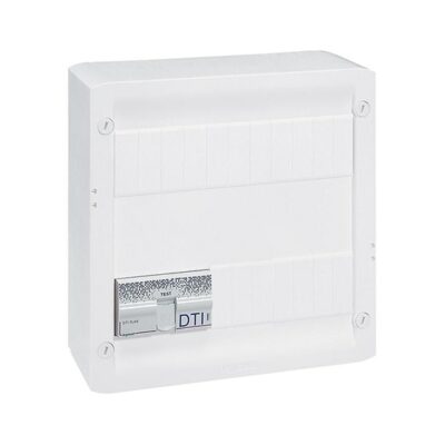 Coffret Multimédia Basique avec brassage précâblé 8 prises RJ 45 - 413219