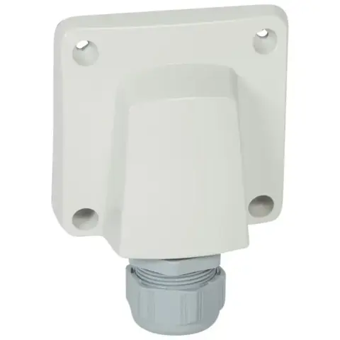 Sortie de câbles étanche Plexo complet IP55 encastré - gris Legrand