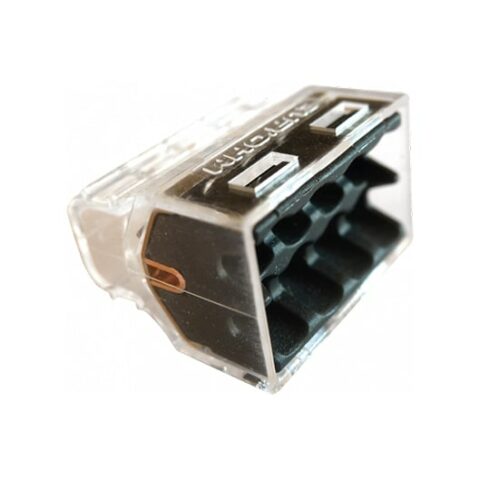 EUROHM Borne de connexion rapide - 8 entrées - Gris -70058