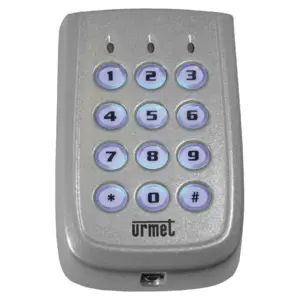URMET Clavier codé ZAMAK antivandale compact, en saillie - 141212