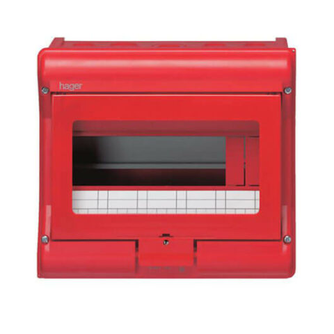 Coffret sécurité Vector IP55 IK07 cl.II à équiper 1 rangée 10modules h210xl237mm (1)