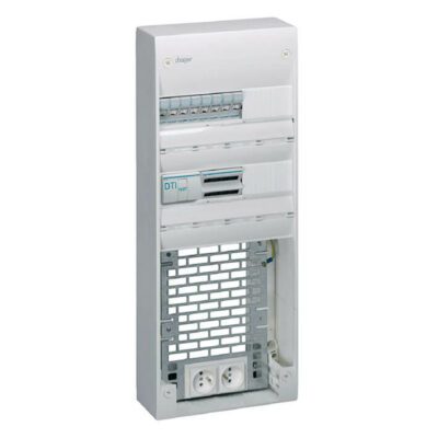 Hager Coffret VDI 2 rangées 26 modules + platine Grade 3TV -TN425