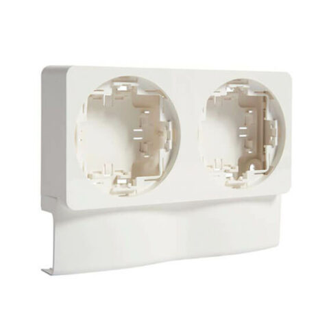 Support double pour ATA20x50 blanc paloma - ATA20592