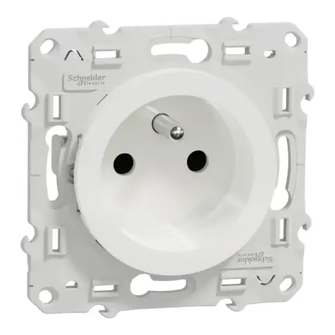 SCHNEIDER Prise 2P+T Rénovation 16A -Odace - S520049