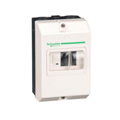 Schneider Boîtier pour disjoncteurs GV2ME - IP55 - Plastique -GV2MC02