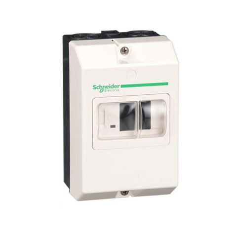 Schneider Boîtier pour disjoncteurs GV2ME - IP55 - Plastique -GV2MC02