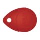 URMET Badge de proximité -Rouge -13.56 MHz -MEMOPROX/R