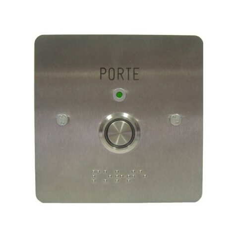 URMET Bouton poussoir 90 x 90 lumineux - BA/OF/90LH/OLD