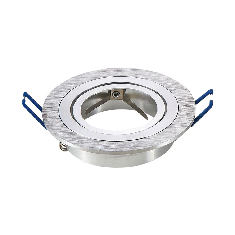 spot-min Bague d'encastrement ronde aluminium brossé