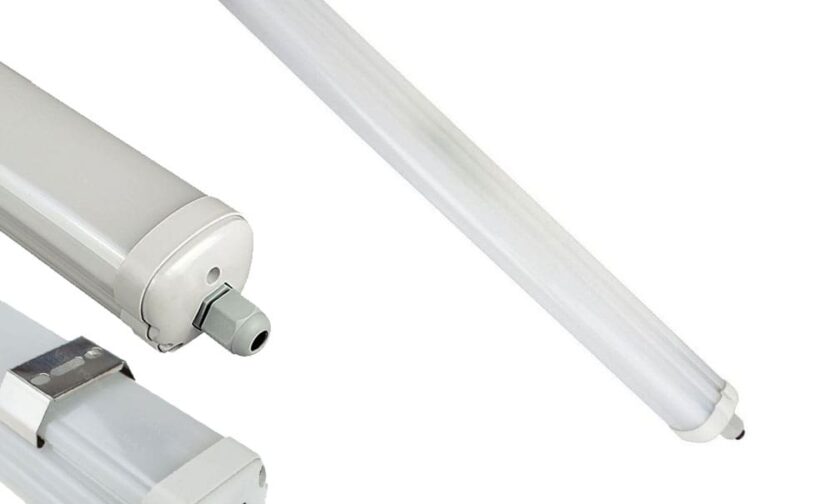 Plafonnier LED 48W extérieur IP65 150CM 6400K - 6286