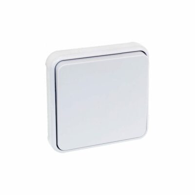 Boutton poussoir composable Blanc