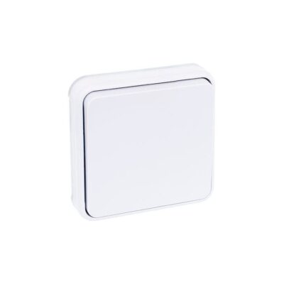 Va-et-vient - 1 poste - 10A - Blanc - Oxxo - 60888