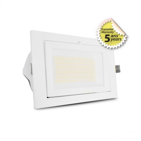 Spot LED Rectangulaire avec alimentation 32/38W CCT - 76913