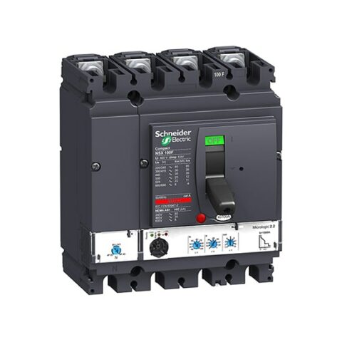 Compact NSX100F - disjoncteur + déclencheur élect. micrologic 2.2 - 100A - 4P4d - LV429780